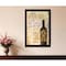 Homeroots Good Wine 1 Black Framed Print Wall Art 405230 - alternate 2
