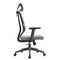 Leisuremod Nift Mesh Ergonomic Swivel Office Chair with Headrest NO62GR - alternate 3