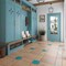 Apollo Tile 18x18 in. Matte Terracotta Porcelain Large Format Wall and Floor Tile 10.9 sq ft/case, 5PK UMB88COTSQA - alternate 8