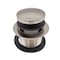 Westbrass 5-1/4in Front Diverter Tub Spout with Tip-Toe Drain and 2-Hole Overflow Trim, Satin Nickel CO531-07 - alternate 3