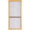 Screen Tight Woodcraft 32'' Wx80'' Hx1'' Thick Natural Wood Screen Door WCRA32H - alternate 1