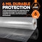 Xpose Safety 20x100 String Reinforced Poly, 6 Mil, NON Fire Retardant, Clear SRP-6NFR-20100-X - alternate 2