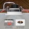 Nuwatt 3 Inch LED Square Gimbal Recessed Lighting, Canless Downlight 2700K-5000K Selectable, 16PK NW-GMB-3-5CT-WH-SQ-16P - alternate 3