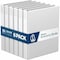 Davis Group Premium Economy, Angle D Ring, Binder, (White, 1"), PK6 2301-00-06 - alternate 1