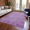 Homeroots 3' X 5' Lavender And Plum Abstract Washable Indoor Outdoor Area Rug 616238 - alternate 5