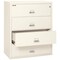Fireking 4 Drawer, 1 Hr Fire & Impact Rated, 44" Wide Lateral Ivory White 4-4422-CIW - alternate 3