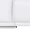 Homeroots 93in White and Silver Leather Power Reclining Loveseat 643827 - alternate 4