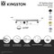 Kingston Brass 32-Inch Stainless Steel Linear Shower Drain with Reversible Tile Insert and Flat Grate BSF3221 - alternate 2