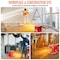 Dr Infrared Heater DR. INFRARED HEATER DR-988 240V Electric Industrial Construction Heater, 5600W, Wall Ceiling Mount DR-988 - alternate 3