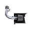 Hps Performance Air Intake Kit with Heat Shield, Polished,  827-548P - alternate 1