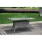 Hospitality Rattan Patio Ultra 7-Piece Woven Armchair Dining Set with Cushions 890-1130-GRY-7DA-CUSH - alternate 1