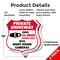 Signmission Private Driveway Shield Sign Under 24 Ho, 18 inch X 18 inch, Plastic Sign, 2PK SHI-P-2PACK-18-437 - alternate 4