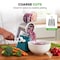 Nutrichef 3 in 1 Cheese Grater & Shredder, Green NCCHS3DRGN - alternate 3
