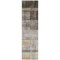 Homeroots 8' Runner Brown Ombre Washable Non Skid Indoor Outdoor Runner Rug 563629 - alternate 5