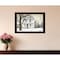 Homeroots Winter Porch Black Framed Print Wall Art 404504 - alternate 3