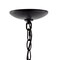 Jonathan Y Kinsley 12" 3-Light Industrial Farmhouse Iron/Glass LED Pendant, Oil Rubbed Bronze/Clear JYL7553A - alternate 3