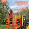 Vevor Forklift Safety Cage Work Platform 43X45in 1400lbs w/ Wheels for Aerial AQL45-43 - alternate 5