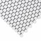Apollo Tile Cirkel 11.46 in. x 12.4 in. Matte White Porcelain Mosaic Wall and Floor Tile 9.87 sqft/case, 10PK ORB8802WTMA - alternate 6