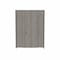 Homeroots 24" Light Gray Floating Desk 403794 - alternate 1
