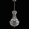 Jonathan Y Regina 10 in. Crystal/Metal Empire LED Pendant, Antique Brass JYL6108A - alternate 5