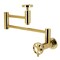 Kingston Brass Wall Mount Pot Filler Faucet, Polished Brass KS8102RX - alternate 1