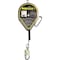 Miller Self-Retracting Lifeline w/Stainless Steel Cable, Steel Carabiner and Steel Swivel Snap Hook MML-OSS1-01/50FT - alternate 2