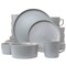 Elama Luxmatte Light Grey 20 Piece Dinnerware Set EL-LUXMATTE-LG - alternate 1