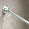 Gatco Modern Minimalist 72" Curved Shower Rod Set, Chrome 827C - alternate 3