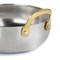 Martha Stewart 6 Piece Mini Vintage Circular Au Gratin Pan Set with Brass Handle 80660.01 - alternate 3
