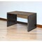 Homeroots 52" Dark Brown and Gray Writing Desk 380202 - alternate 7