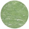 Homeroots 8' Green Blue And Ivory Round Abstract Washable Indoor Outdoor Area Rug 601052 - alternate 2