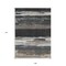 Homeroots 9' X 12' Black Abstract Washable Indoor Outdoor Area Rug 608629 - alternate 4