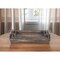 Homeroots Set of Four Brown Wood Handmade Serving Tray With Handles 483321 - alternate 2