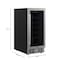 Koolmore 15 in. Small Stainless Steel, Glass-Door Built-In Refrigerator and Beverage Cooler, 3 cu. ft. KM-BIR3C-GD - alternate 3