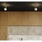 Afx Milan, 7'' LED Flush Mount, Light Antique Brass MLNC07LAJUDLB - alternate 5