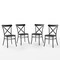 Crosley Camille 4-Piece Metal Dining Chair Set KF20030MB - alternate 2
