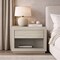 Manhattan Comfort Soren 32 in Nightstand in Whitewashed Oak (1-Drawer) NS1877-1 - alternate 4