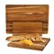 Megachef 3 Piece Acacia Wood Cutting, Prep and Serving Boards 750122194M - alternate 1