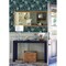 A-Street Prints Irina Navy Floral Blooms Wallpaper 4081-26300 - alternate 2
