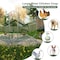 Wrightmaster 10 ft. x 20 ft. x 6.56 ft. Galvanized Wire Chicken Coop w/ Waterproof and Anti-Ultraviolet Cover Wa ZR-184738 - alternate 2