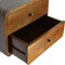 Homeroots 18" Brown Solid Wood Floating Nightstand 645013 - alternate 6