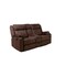 Homeroots 70" Dark Brown Manual Reclining Loveseat With Storage 561564 - alternate 4