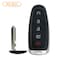 Aks Keys 2011 - 2019 Ford Smart Key 5B FCC# M3N5WY8609 - H75 RC-FORD-54C - alternate 2