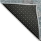 Homeroots 10' X 14' Teal Blue Gray And Charcoal Floral Washable Indoor Outdoor Area Rug 605442 - alternate 4
