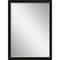 Homeroots 39" Black Framed Accent Mirror 632810 - alternate 4
