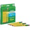 Ticonderoga My First Short Wooden Pencils, Large Triangle Barrel, Sharpened, #2 HB Soft, w/ Eraser, Yellow, 12PK X33012 - alternate 1