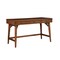 Homeroots 52" Brown Solid Manufactured Wood Writing Desk with Three Drawers 524095 - alternate 3