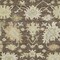 Homeroots 10' X 14' Chocolate And Beige Floral Washable Indoor Outdoor Area Rug 605198 - alternate 3