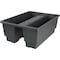 Pure Garden Railing Planter 20.75 in Flower Box w/ Drainage Insert 6-Gallon Outdoor Planter Box 50-LG1462 - alternate 1