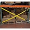 Mytee Products 2 inx146.5 in Pallet Rack Safety Straps for 10 ft Pallet Racking Bays 800 lbs WLL, 8PK PLTST-21465x8 - alternate 2